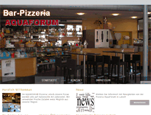 Tablet Screenshot of pizzeria-latsch.com